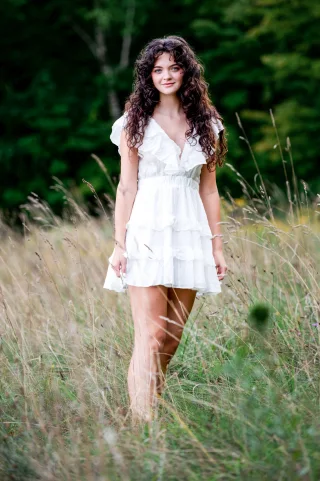 Senior portrait by S&J Photo
