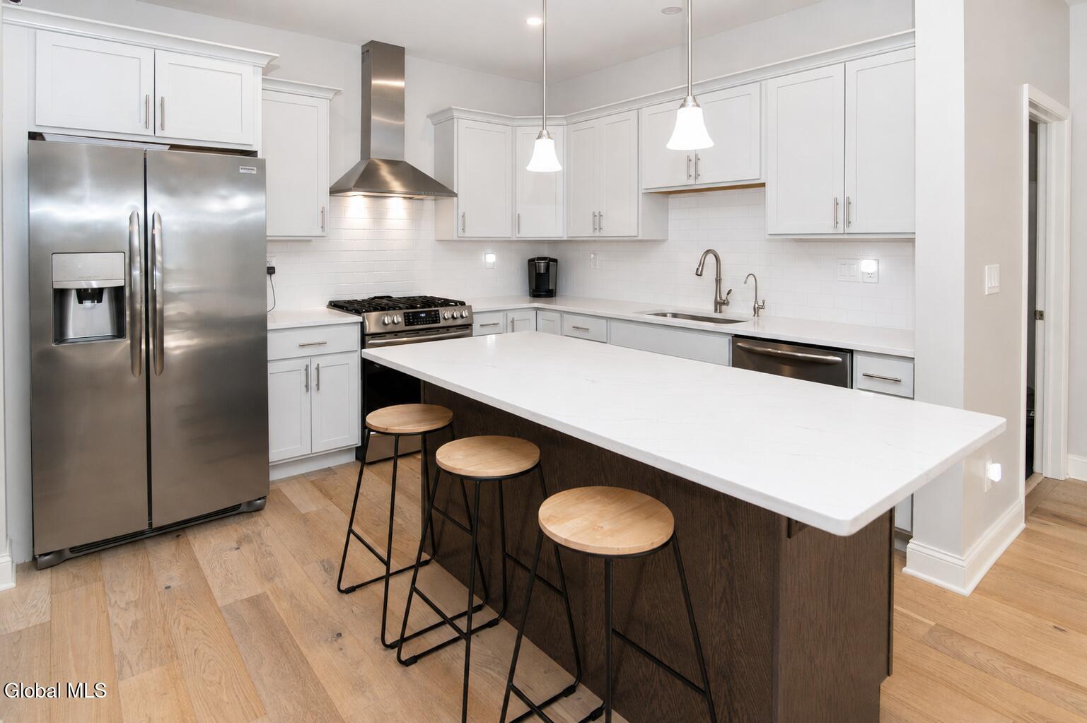Kitchen interior photographed for a Clifton Park real estate listing
